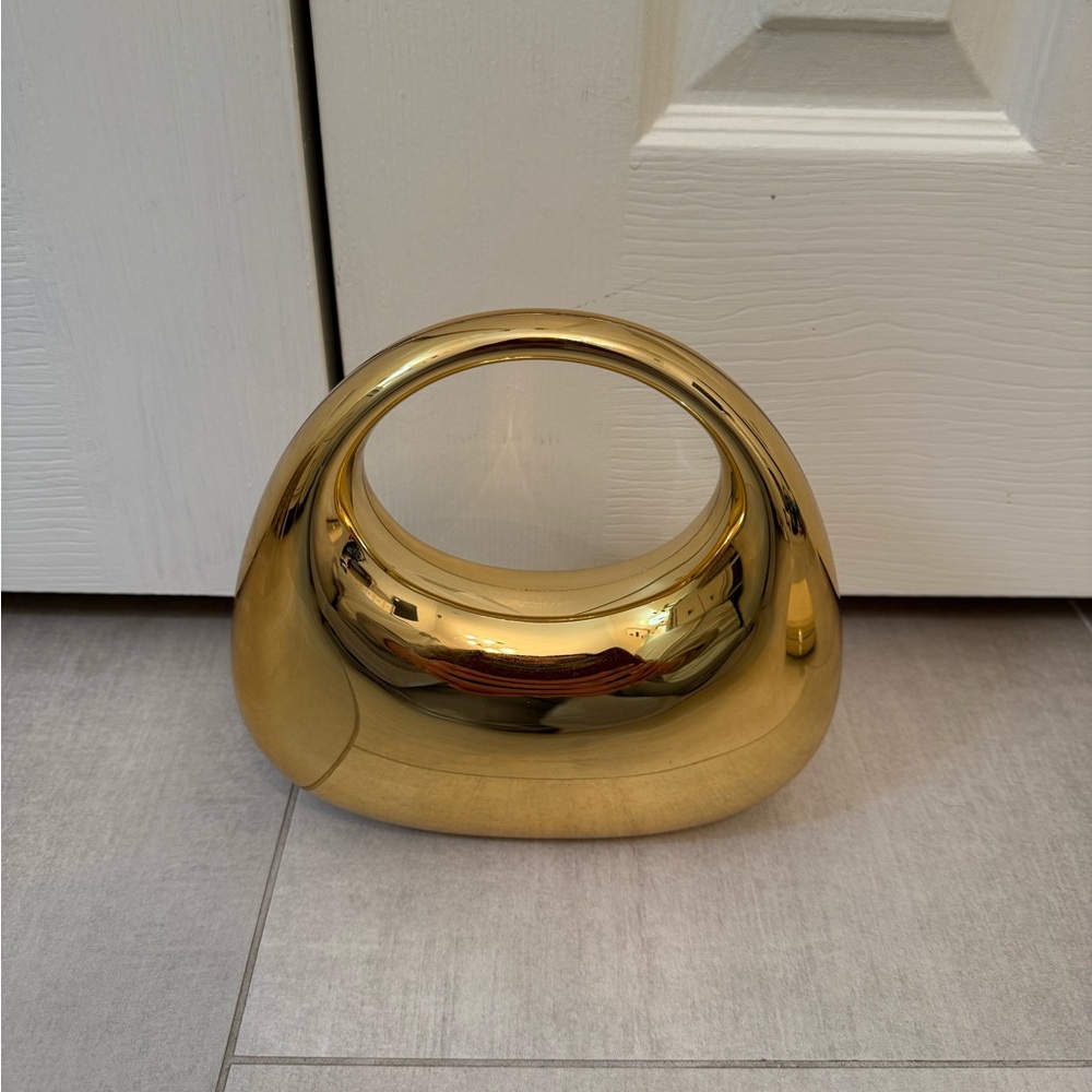 Gold Metallic Handbag